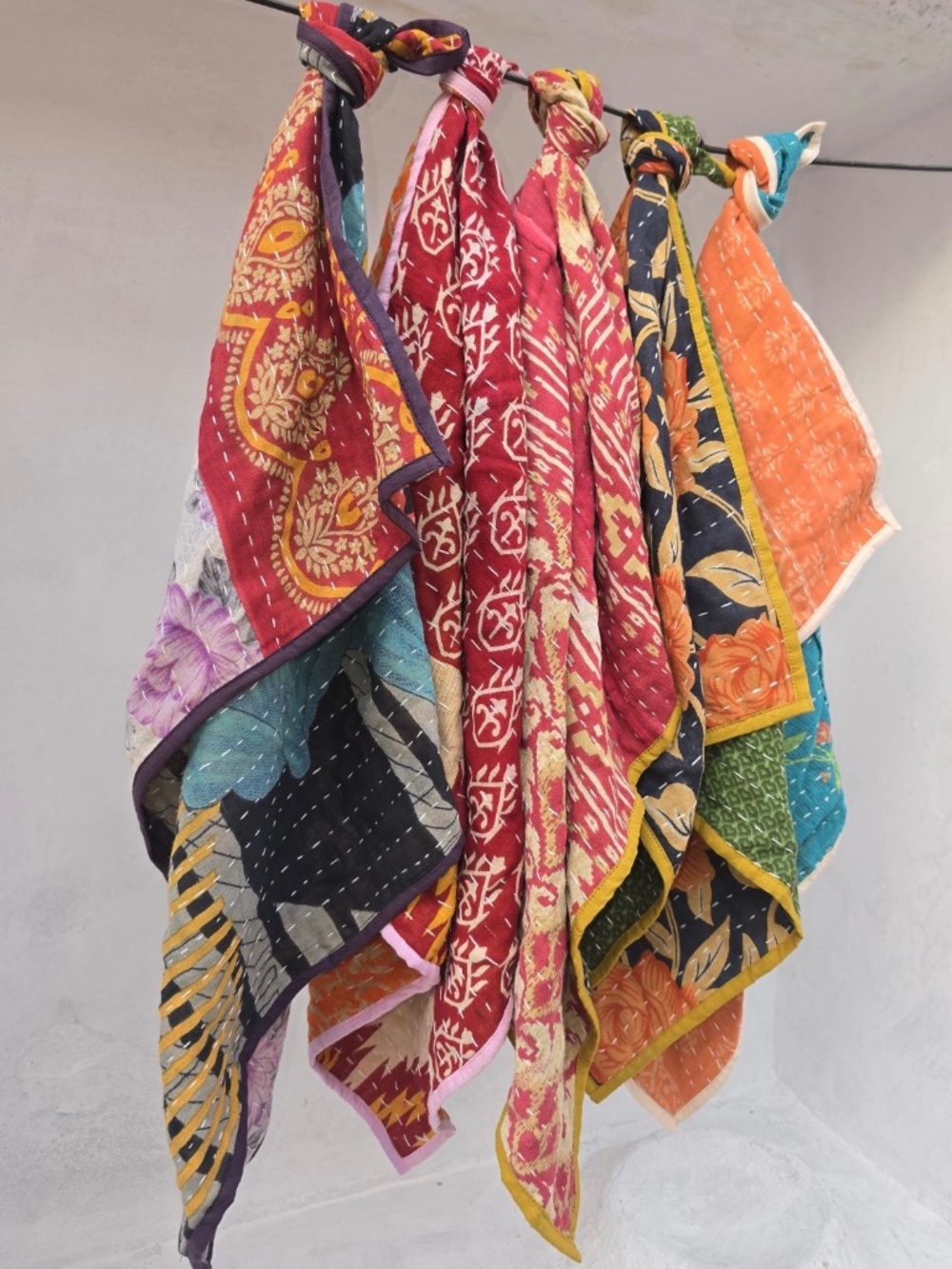 Kantha Kitchen Towels
